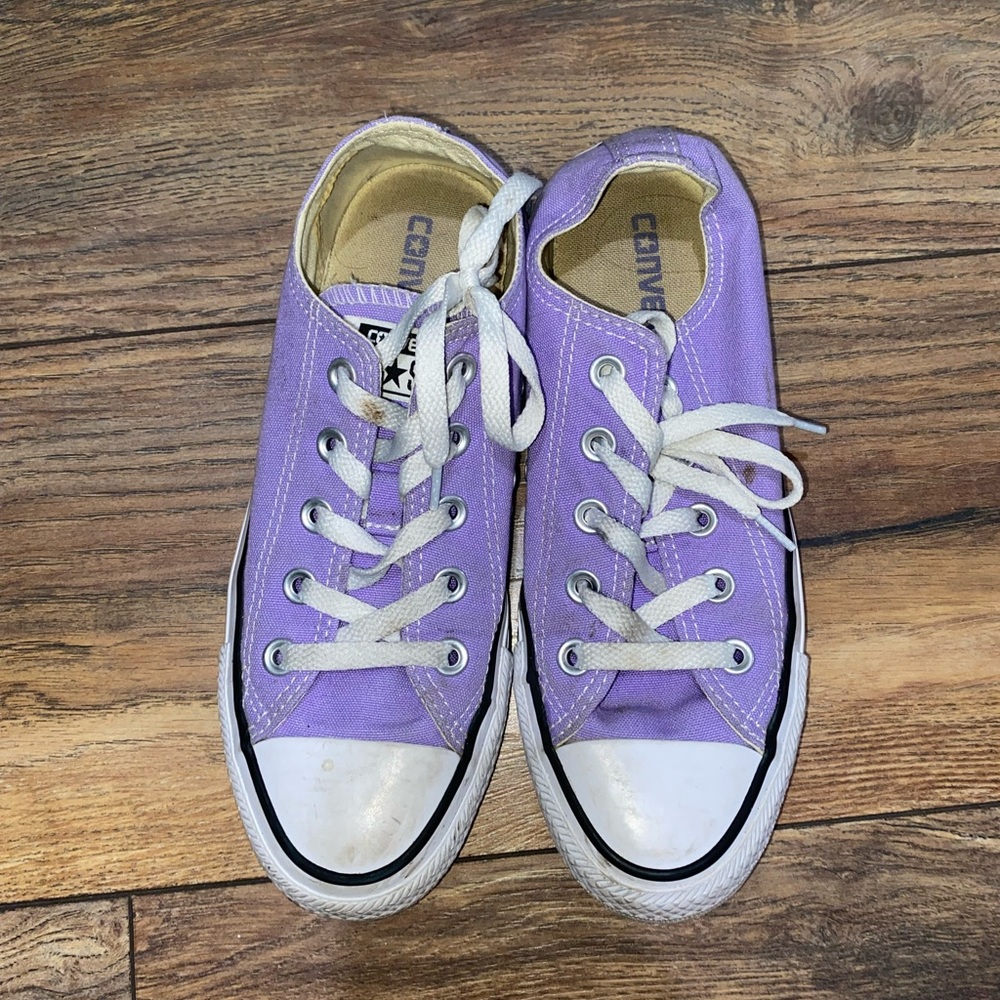 Purple Converse